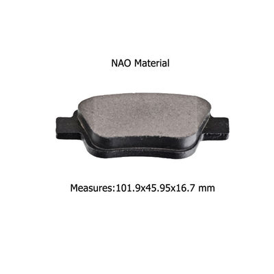 Autoonderdelen D2067-9299 Achterremsplaten 0446605010 Autopremsplaten Bremsplaat voor TOYOTA Mercedes-Benz