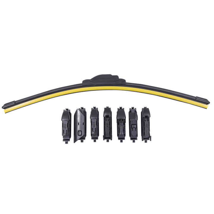 14-28 inch Auto Frameless Low Noise Rubber Wiper Multifunction Universal Car Front Windscherm Regen Wiper Blade